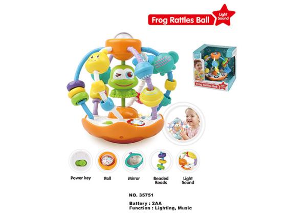 Music Rattle Mobile Tumbler Newborn Baby Toys W / Light Sound Age 18M +