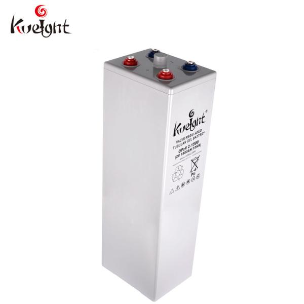 Opzv Tubular Gel Vrla Battery 1500ah 2v For Solar Panel Battery System
