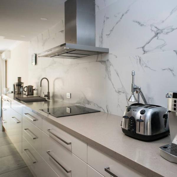 Water Proof PVC Kitchen Cabinet Modular Set Custom Wooden Furniture