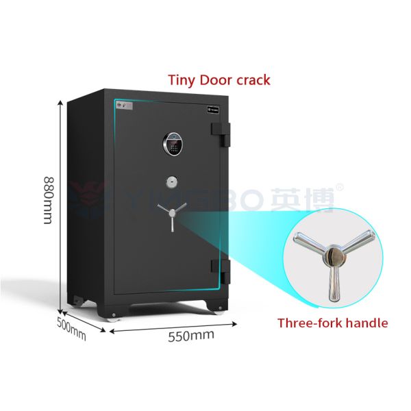 Fireproof Security Boxes For Home Personal Storage Fireproof Safe Box Fingerprint Lock Anti Theft
