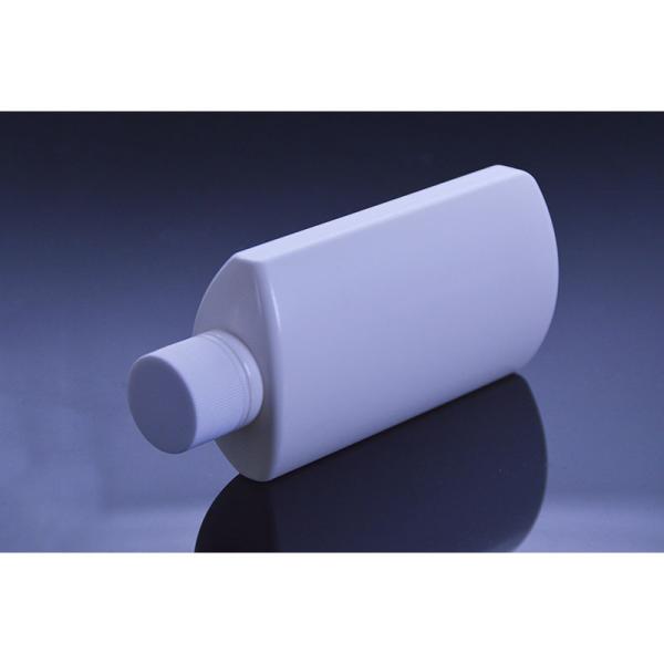 Hot Stamping 250ml HDPE Mouthwash White Bottle