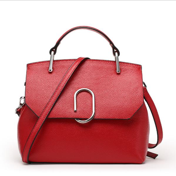 Cowhide Handbags Genuine Leather Bags Shell Tote Bag Fashion Cross-body Bag