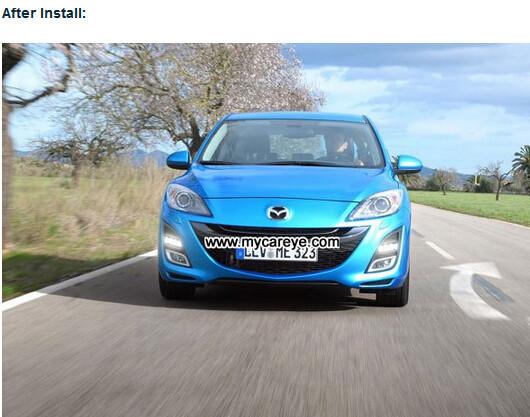 MAZDA 3 DRL LED Daytime Running Lights car led light manufacturers