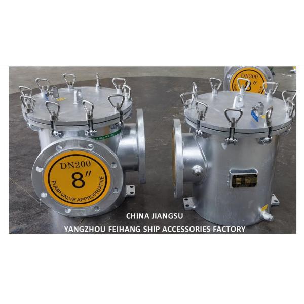Main Engine Sea Water Strainer Szie-8