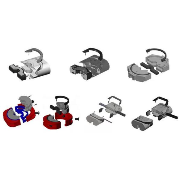 API 16A Bop Spare Parts Oilfield Blind Ram / Shear Ram / Pipe Ram