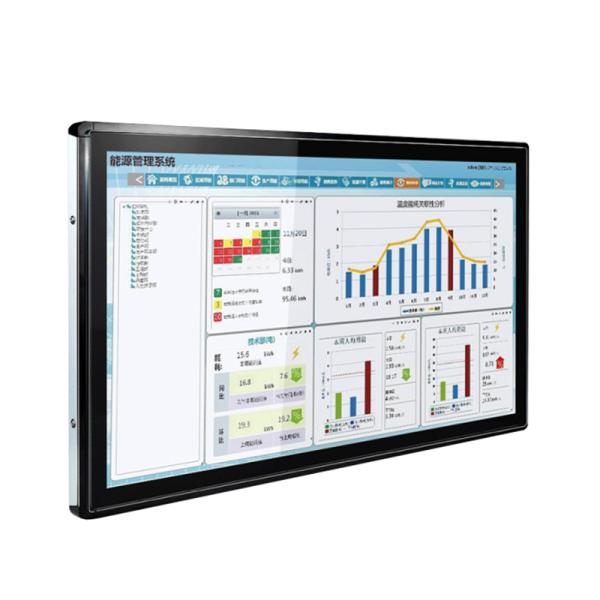 Meetneng Por mayor Ip65 Inodoro Monitor Industrial Cuadro abierto Todo en uno Pantalla LCD Computadora integrada para industriales