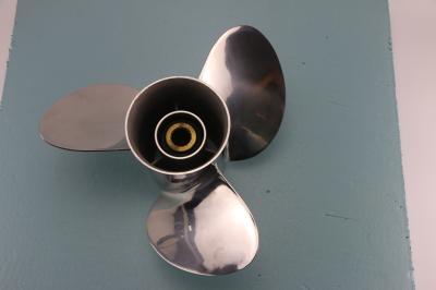 Long Life Time Aluminum Boat Propeller , Solid Outboard Boat Propellers