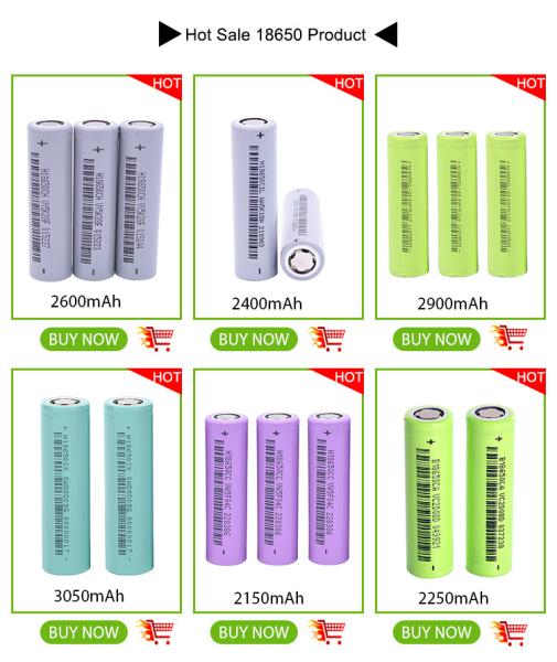 Power Bank / Electric Torch Use 3C Discharge Rate 3.6V 2400mAh 18650 Li-ion Battery