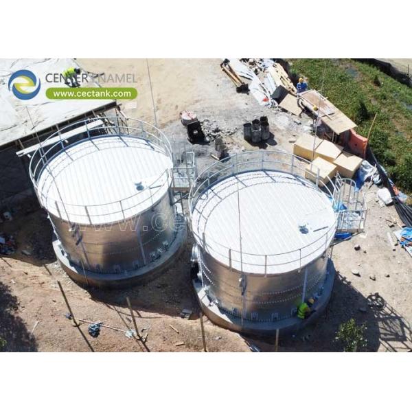 Durable Galvanized Steel Tanks for Agricultural Pesticides Storage
