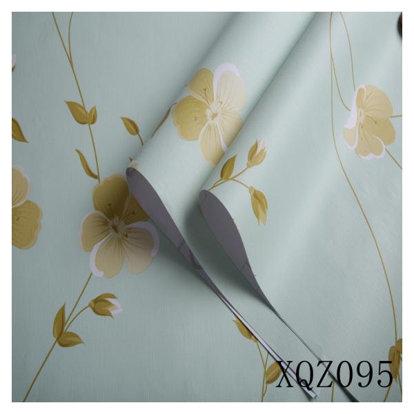 Pink Bedroom Self Adhesive Floral Wallpaper Soundproof Botanical Peel And Stick Wallpaper