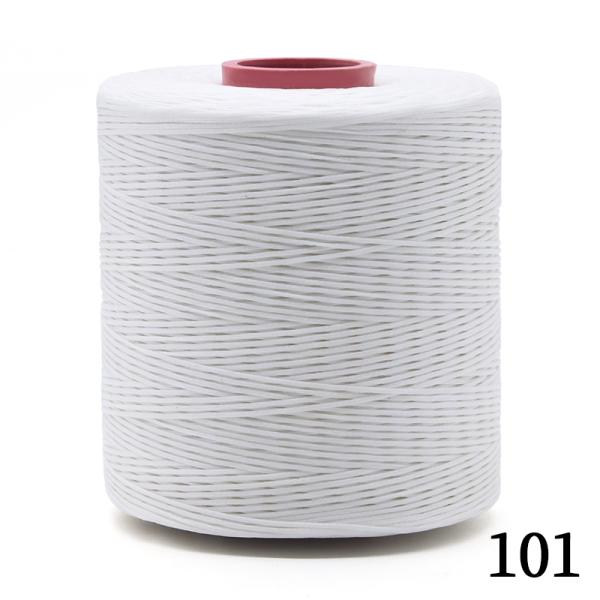 Polyester Wax Bonded Braided Thread for Leather Sewing Thread 250D/16 Flat Waxed Threads