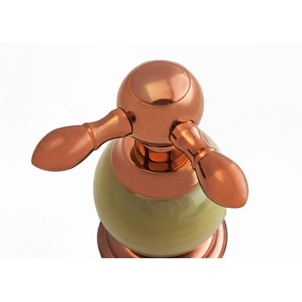 Декоративная латунь Двойные крючки для одежды Декорации для ванной комнаты Розовый золотистый цвет