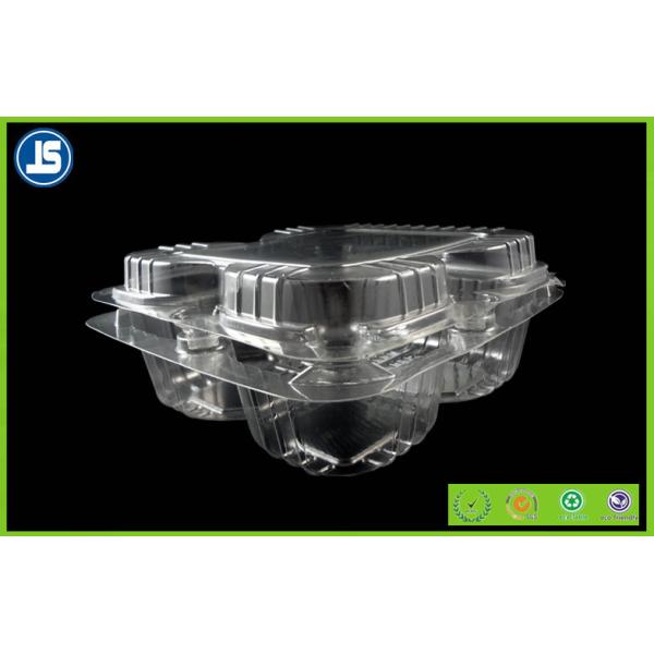 Устранимые пластиковые подносы упаковки еды/дружественный к Эко Пуннет плода