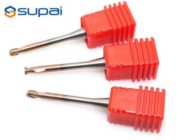 HRC60 Precision Miniature CNC Cutters Deep Groove Tungsten Carbide End Mill Long Neck Fraise For Metal