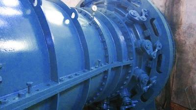 O tipo gerador de S de turbina do bulbo tubular hidro personalizou 100KW-7OMW