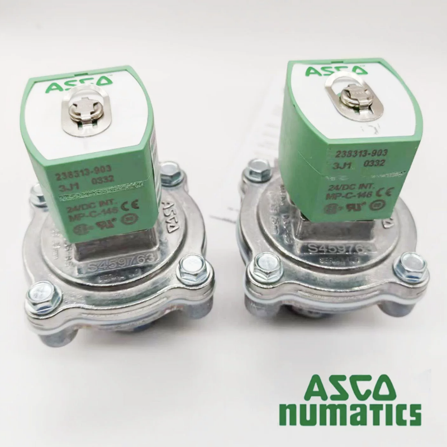 Heavy Duty SCG353G043 ASCO Solenoid Pulse Valve Wide Pressure 0.35-8.5 Bar 3/4