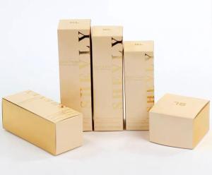 Boîtes en papier écologiques pour les marques de soins de la peau et de beauté