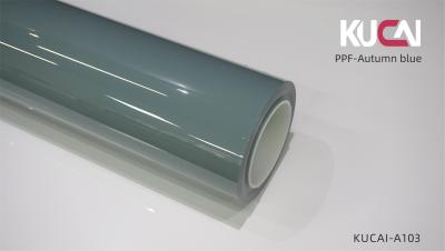 Proteção de automóveis TPU PPF Film Outono Azul Varejo TPU Cor PPF Auto-aderente
