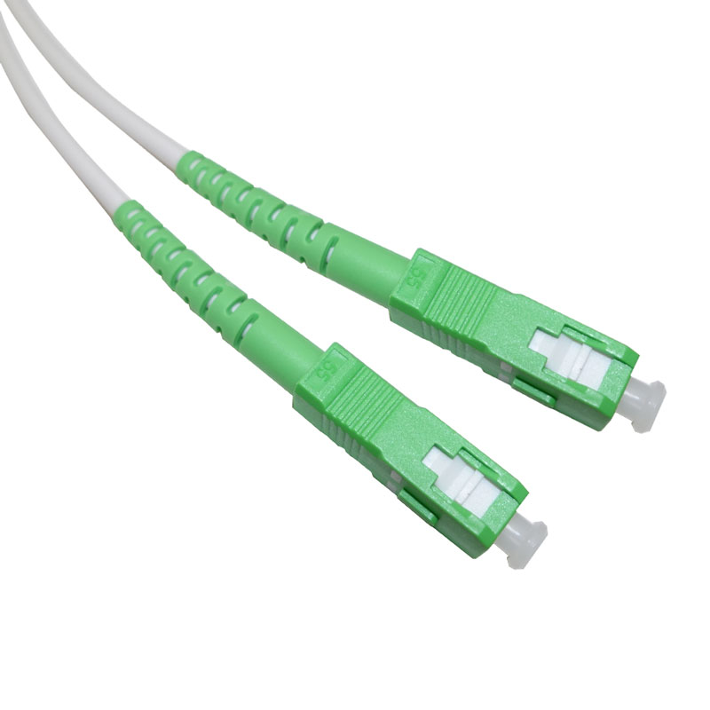 Прыгун 2,0 оптического волокна SC APC PVC LSZH 3,0 G652D с соединителями APC