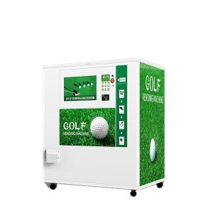 Haloo 22 inch advertising intelligent high-definition screen outdoor golf vending machine with large capacity automatic serve