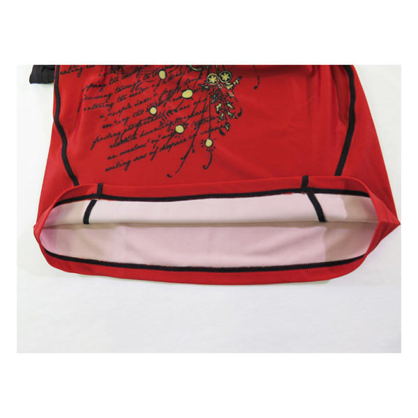 Одежды спорт обжатия плоского дна верхние части ССС красной длинные к СССЛ доступному