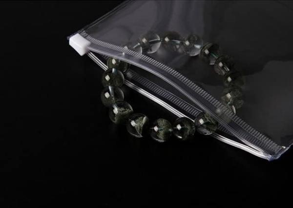 Transparent Zipper Bags Personalized Jewelry Zipper Packaging Bags Luxury Lipstick Lip Bag With Zipper Custom Logo