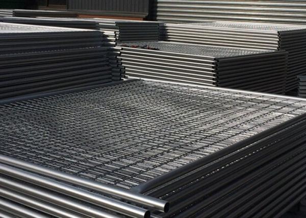 Removable Temporary Construction Fence Panels For Backyard / Workshop