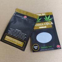 Transparent Window Childproof Pouch  ISO 8317 Push-Twist Lock ≤0.3mm Gravure Print