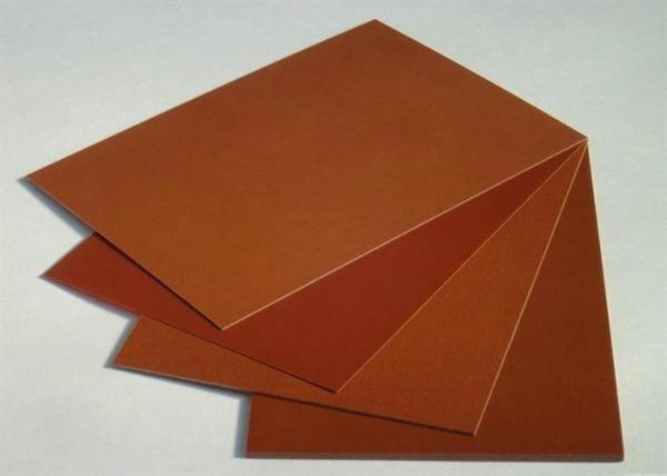 78Mpa Tensile Strength 10KV Breakdown Voltage Phenolic Cotton Sheet Bakelite Cotton Sheet with 1-80mm Thickness