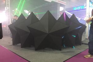 Conveniently Installed P4 Transparent LED Screen High-resolution Lightweight