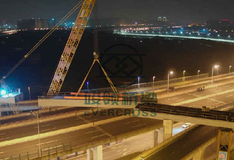 Простые красивые OEM композитные коробки бревна мосты сделанные из стали Большой протяженность