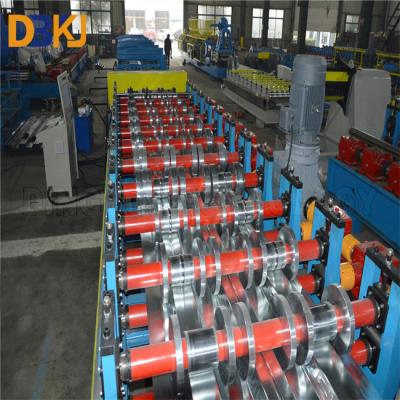 8-10T Deck Floor Roll Forming Machine 4KW 85mm Shaft Diameter