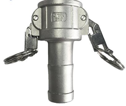 Type B 20mm To 102mm Stainless Steel Hose Couplings 2 Inch Camlock Fittings