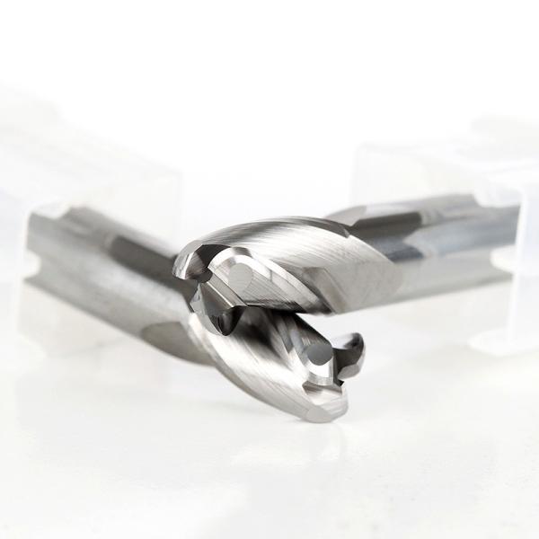 Aluminum Corner Radius Carbide End Mill For Universal Shank Milling Tool