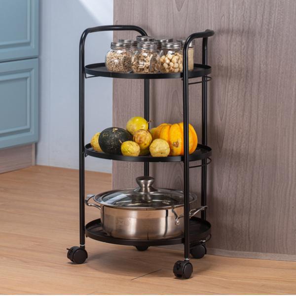 3 Tier Metal Trolley Cart