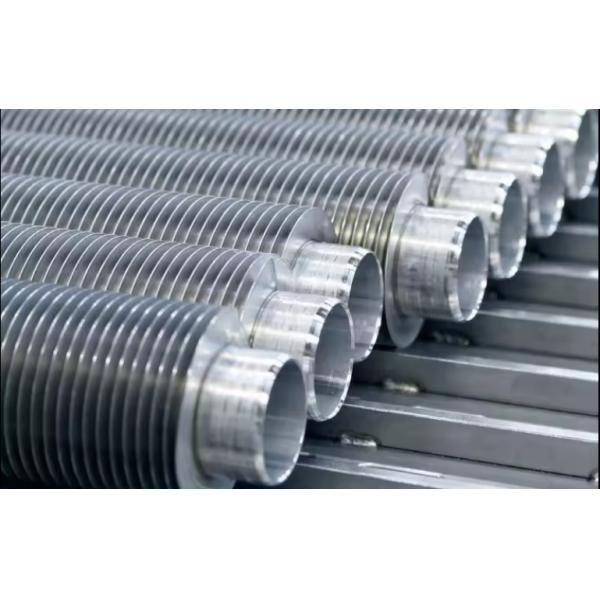 DELLOK Extrusion Stainless Steel Fin Tube with Oil Dip Surface Protection 3-8 Tons Coil Weight