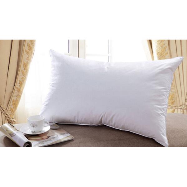 Rectangle Down Feather Comforter Down Alternative Pillow ODM / OEM