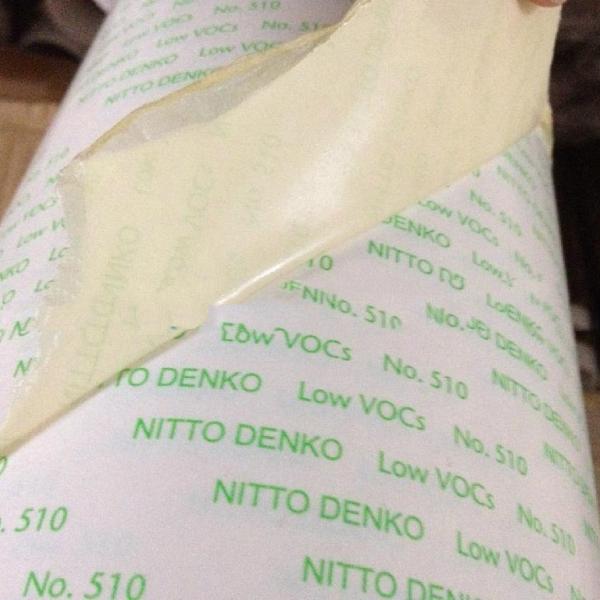 NITTO 510 Solvent-free Acrylic Double-sided Adhesive Tape With Low VOC Bonding
