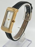 Relógio de Quartz de couro de precisão personalizável com citação gravada personalizada