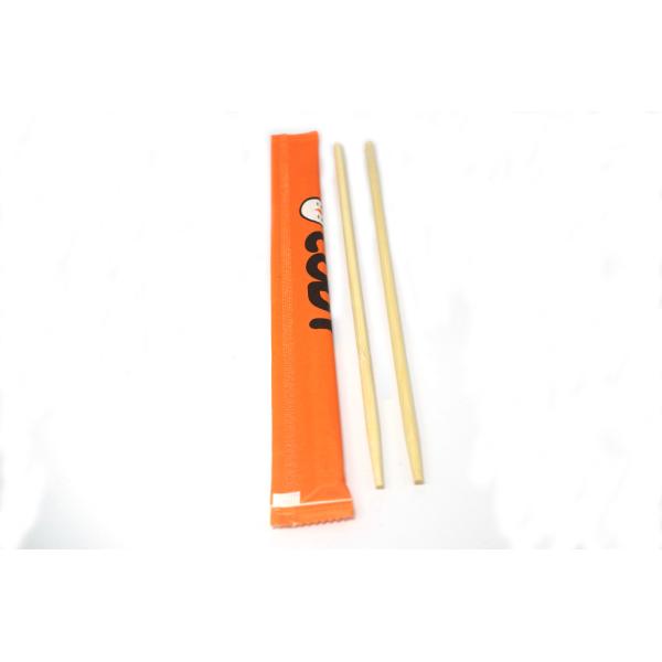 Customized Package Round Sushi Bamboo Chopsticks Disposable Utensils