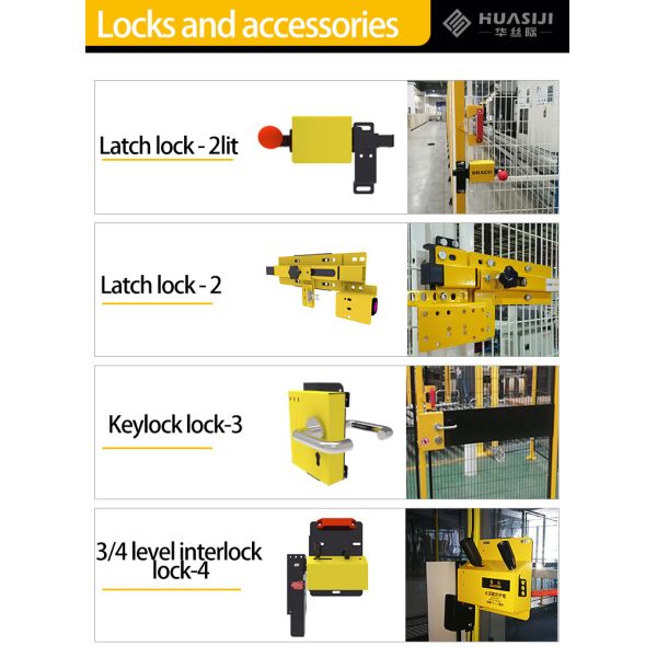Easily Assembled Robot Safety Fence For Machinery Protection Factory Use