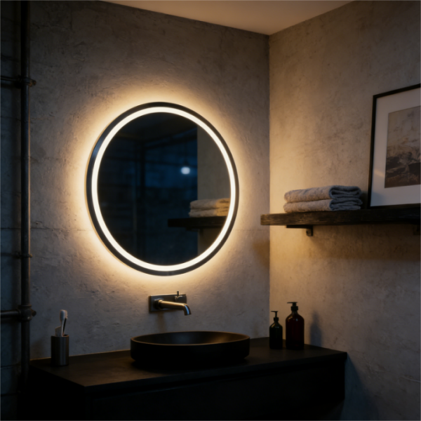 Bathroom Machines Led Mirror Roma Eva Foam Mirror with Led Bathroom