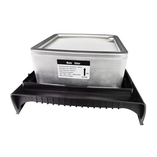 Portable Bench Top Fume Extractor Soldering Carbon Nano - Composite Filter