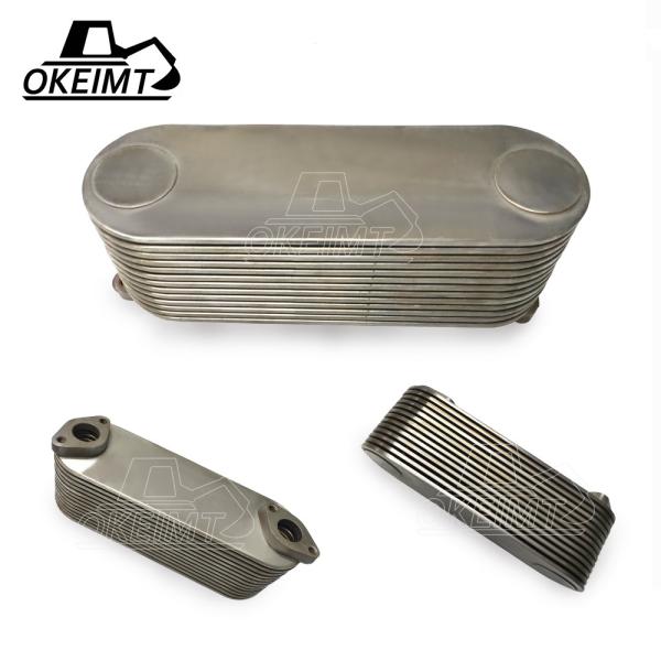 OKEIMT ShangシェD6114のディーゼル機関の部品オイル クーラーD18-002-40+A D18-002-30+Aエンジン オイルの涼しい中心