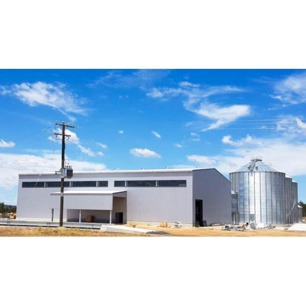 Customized Industrial Steel Structure Warehouse GB Standard Light Weight