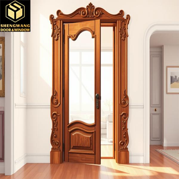 OEM & ODM Copper Garden Door Fire Rated Steel Door Moisture Protection