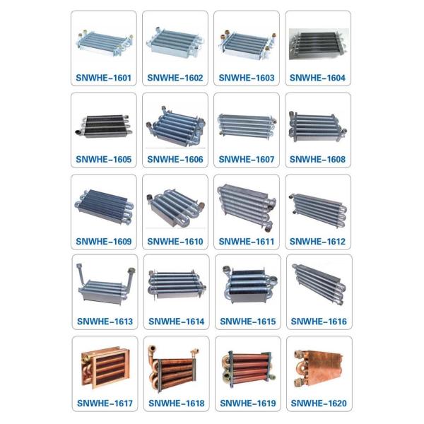                  Gas Boiler Spare Parts 4 Rows Gas Boiler Steam Fire Row Stainless Iron Zinc Plate Burner Tray Heat Exchanger             