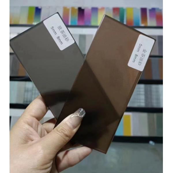 Вытравленные кисловочные плавают закаленное стеклянное ужесточатое неясное панелей 3mm 10mm 12mm