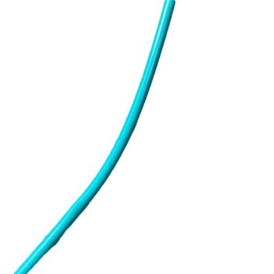 Blue Fire Resistance PP Strip PP Plastic Rigid Pvc Profiles Decorative Strip Customized