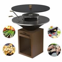 Carburant bois / charbon de bois Grill de barbecue portable Charbon de bois pour un entretien facile